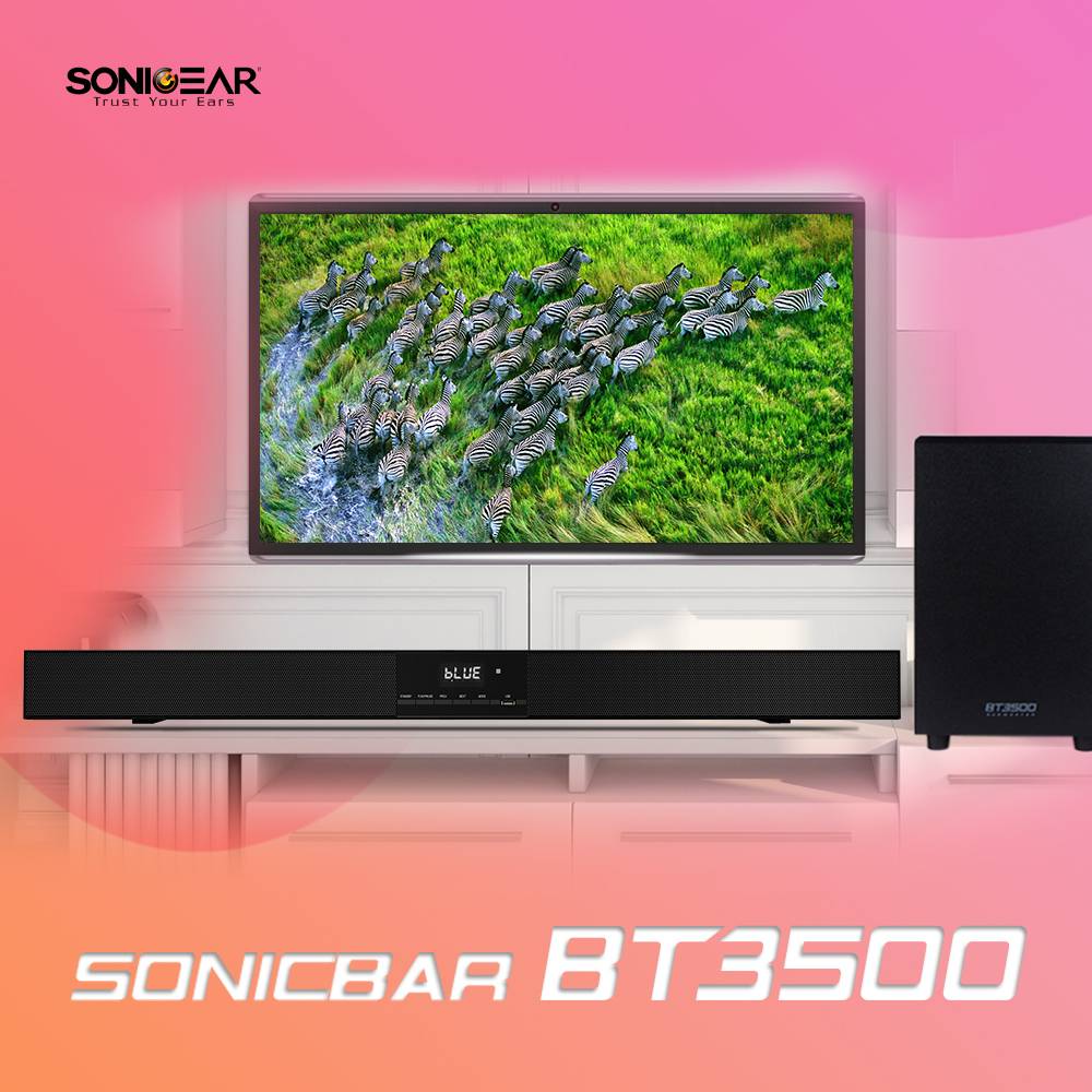 SonicGear SonicBar BT3500 Soundbar and 